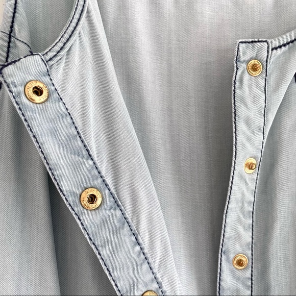 Ochirly Soft Denim Look Women’s Overalls - Picture 10 of 15